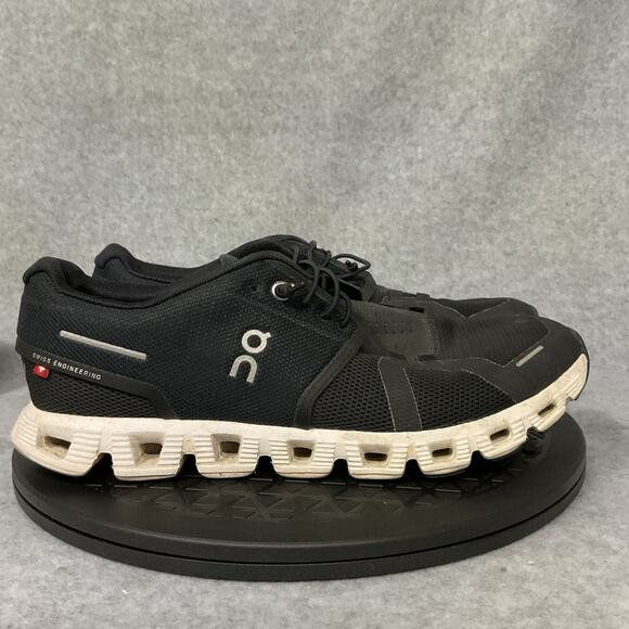 ON Running Cloud 5 Women's Running Shoes Black 59.98904 Size 9.5 - Picture 1 of 6
